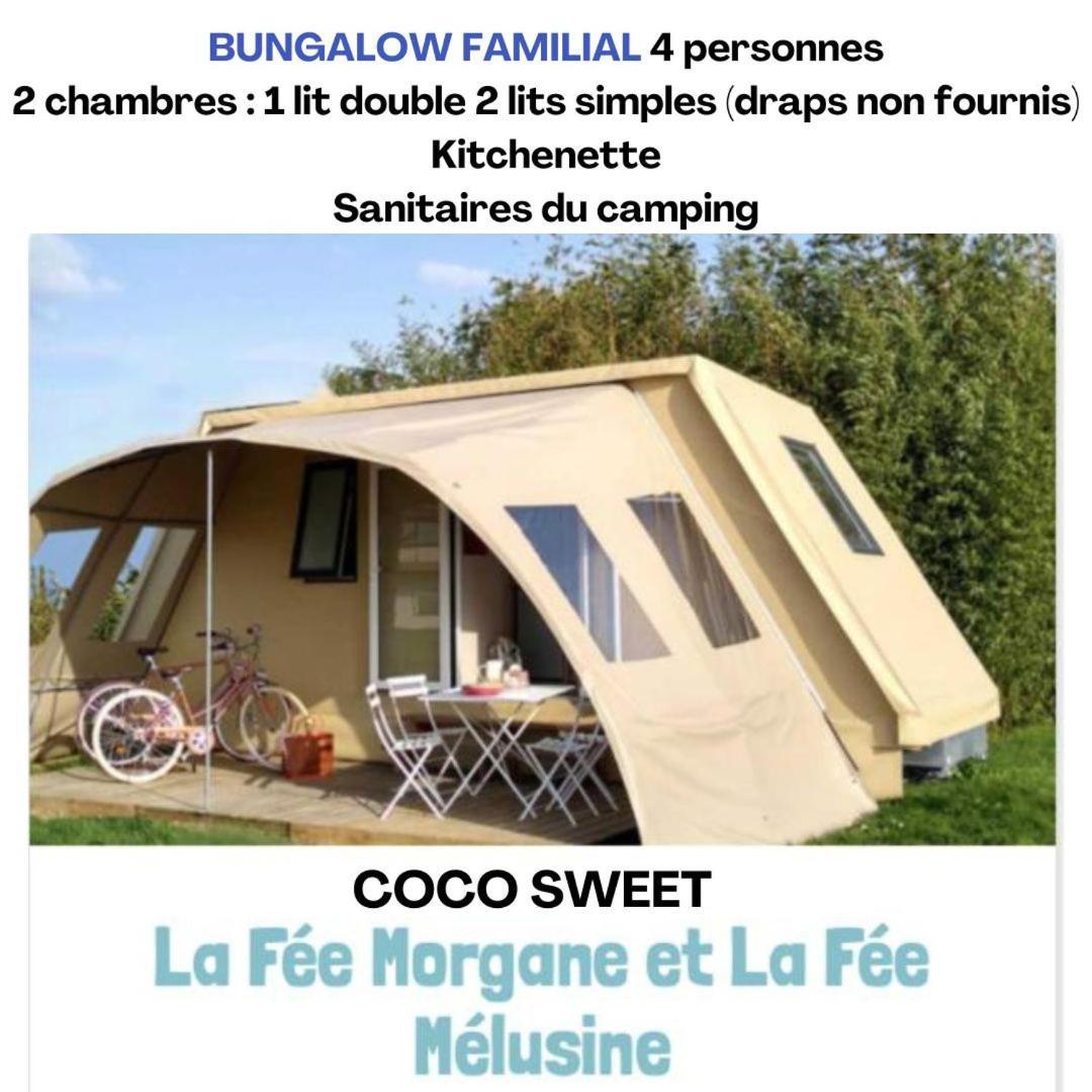 Camping Le Val Aux Fees - Broceliande Concoret Exterior photo