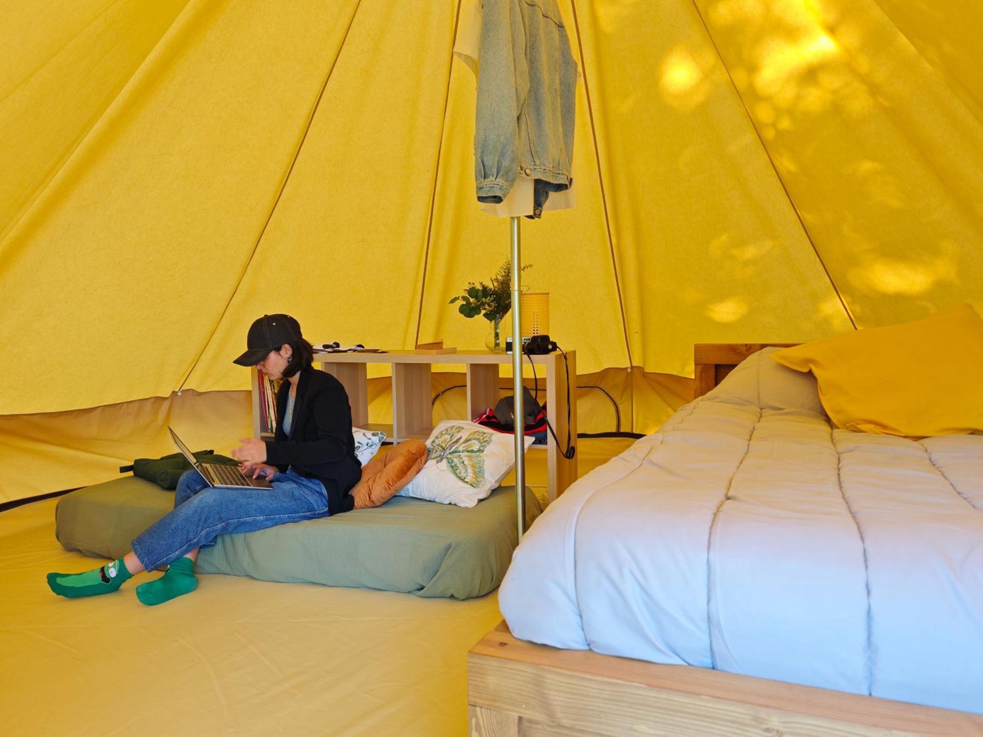 Camping Le Val Aux Fees - Broceliande Concoret Room photo